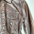 ギャップ Gap 00S OLD レザートラッカージャケット レディース S