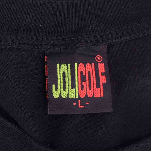JOLIGOLF プリントクルーネックTシャツ メンズ