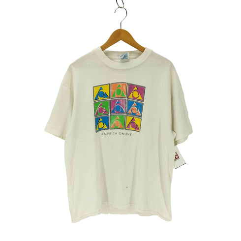 ヘインズ Hanes 90S-00S グラフィックプリントクルーネックTシャツ メンズ JPN:XL