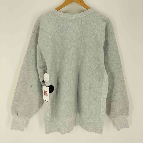 チャンピオン Champion 90S メキシコ製 刺繍タグ REVERSE WEAVE 企業ロゴクルーネックスウェット メンズ import:XL