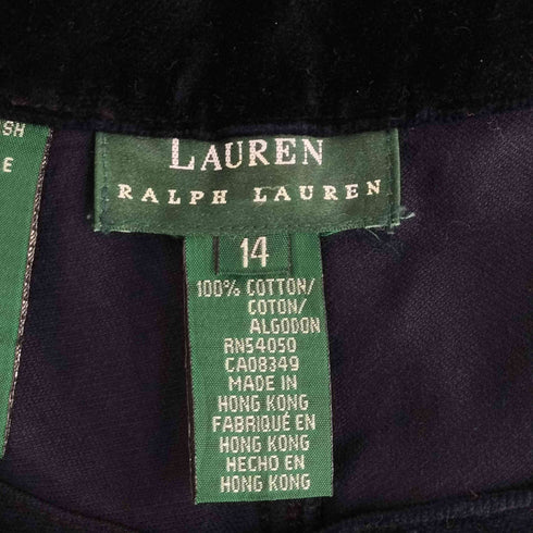ローレンラルフローレン LAUREN RALPH LAUREN ベロアワイドパンツ メンズ 14