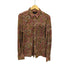 カバンドズッカ CABANE de ZUCCa パイル地 ペイズリー柄 L/S シャツ メンズ JPN:M
