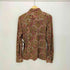 カバンドズッカ CABANE de ZUCCa パイル地 ペイズリー柄 L/S シャツ メンズ JPN:M