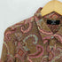 カバンドズッカ CABANE de ZUCCa パイル地 ペイズリー柄 L/S シャツ メンズ JPN:M