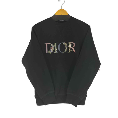 ディオール Dior 21SS Floral Logo Crewneck メンズ XXS