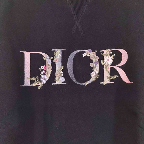 ディオール Dior 21SS Floral Logo Crewneck メンズ XXS