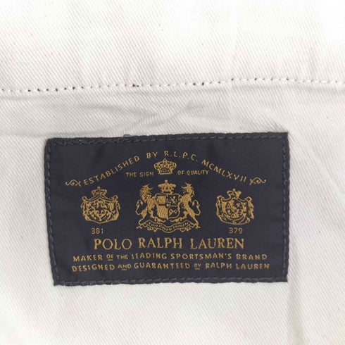 ポロバイラルフローレン Polo by RALPH LAUREN ノータックチノパンツ ジョッキーパンツ メンズ 309772