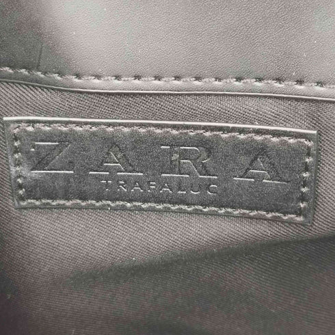 ザラ ZARA 蝶刺繍 フェイクレザー ショルダーバッグ レディース