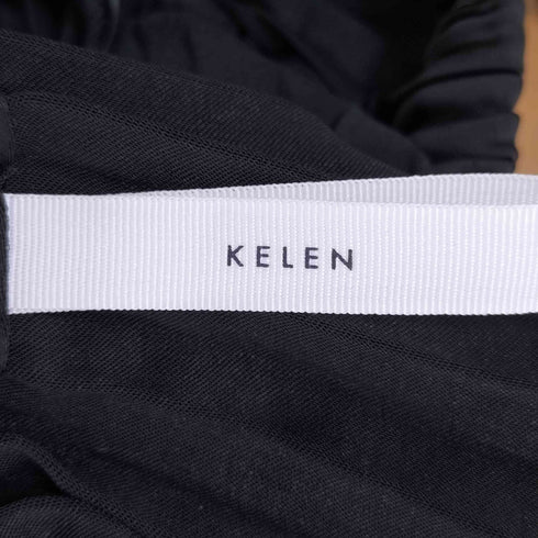 ケレン kelen Ritz Satin リッツサテン アコーディオンプリーツスカート レディース JPN:S