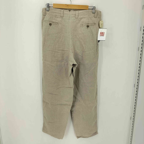 80S 2タックリネンワイドスラックス メンズ EUR:50