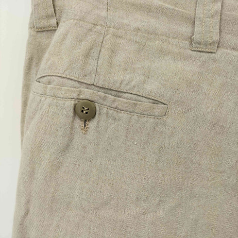 80S 2タックリネンワイドスラックス メンズ EUR:50