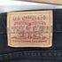 リーバイス Levis 90S MADE IN CANADA ボタン裏217 550 ワイドブラックデニムパンツ 後染め メンズ 34/30