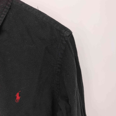 ラルフローレン RALPH LAUREN 90S ポニー刺繍 CUSTOMFIT L/S BDシャツ メンズ JPN:M