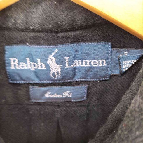 ラルフローレン RALPH LAUREN 90S ポニー刺繍 CUSTOMFIT L/S BDシャツ メンズ JPN:M