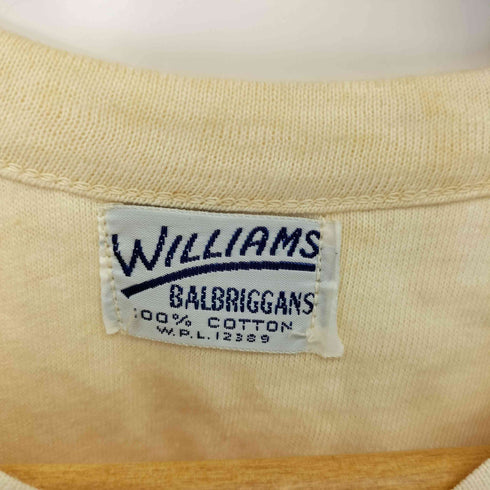 williams balbriggans 40S ヘンリーネック カットソー メンズ US:42