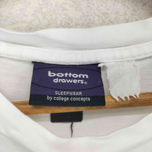 bottom drawers チームロゴ刺繍Tシャツ メンズ