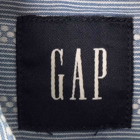 ギャップ Gap 90S FITTED PREMIUM S/S ストライプシャツ メンズ