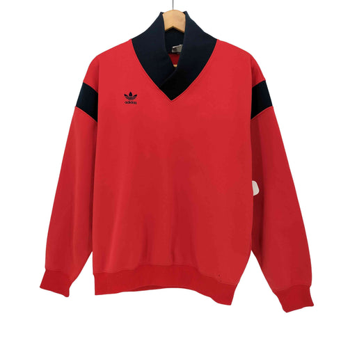 アディダスオリジナルス adidas Originals 80s デサント製 トレフォイル プルオーバージャージ メンズ 胸囲 98 身長 175