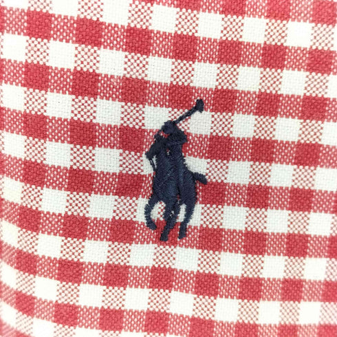 ポロバイラルフローレン Polo by RALPH LAUREN CUSTOM FIT ポニー刺繍 レギュラーカラーシャツ メンズ import:S