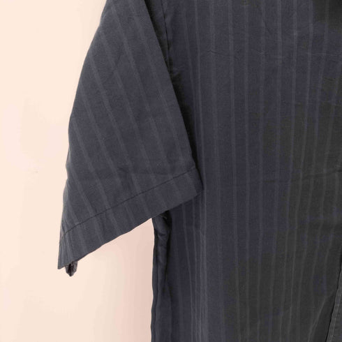 ギャップ Gap 90S RELAXED S/S フロントストライプシャツ メンズ