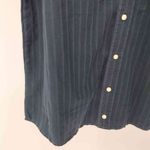 ギャップ Gap 90S RELAXED S/S フロントストライプシャツ メンズ