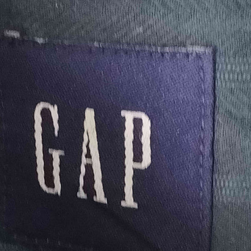 ギャップ Gap 90S RELAXED S/S フロントストライプシャツ メンズ