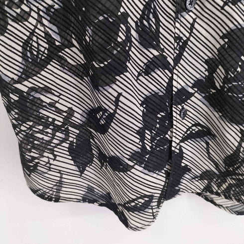 トルネードマート TORNADO MART 花柄シアー L/S シャツ メンズ JPN:M