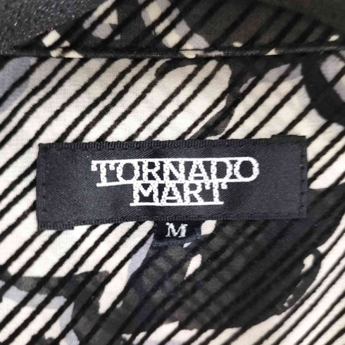 トルネードマート TORNADO MART 花柄シアー L/S シャツ メンズ JPN:M