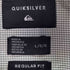 クイックシルバー Quiksilver REGULAR FIT S/S フロントポケットチェックシャツ メンズ JPN:L