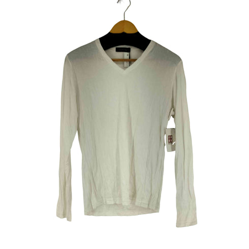 ゼロバイトルネードマート Zero by TORNADO MART レーヨン混 L/S VネックTシャツ メンズ JPN:M