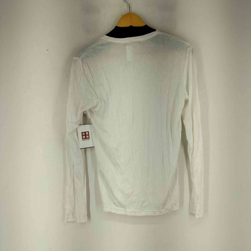 ゼロバイトルネードマート Zero by TORNADO MART レーヨン混 L/S VネックTシャツ メンズ JPN:M