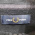 フレッドペリー FRED PERRY Half Zip Sweatshirt ワンポイントロゴ刺繍 ハーフジップスウェット メンズ import:L