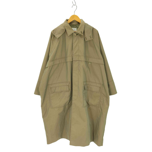 フィルザビル FILL THE BILL BIG SOUTIEN COLLAR COAT 玉虫色 ステンカラーコート メンズ JPN:2