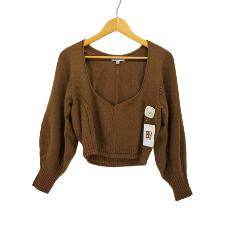 ユニクロ UNIQLO 3Dボリュームスリーブセーター レディース JPN:XL