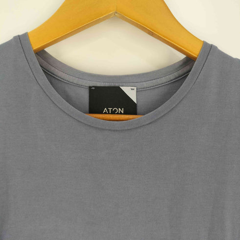 エイトン ATON SUVIN 60/2 SLEEVELESS DRESS スビン スリーブレス ドレス ワンピース レディース JPN:2