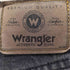ラングラー Wrangler ストレートブラックデニムパンツ メンズ 30/32