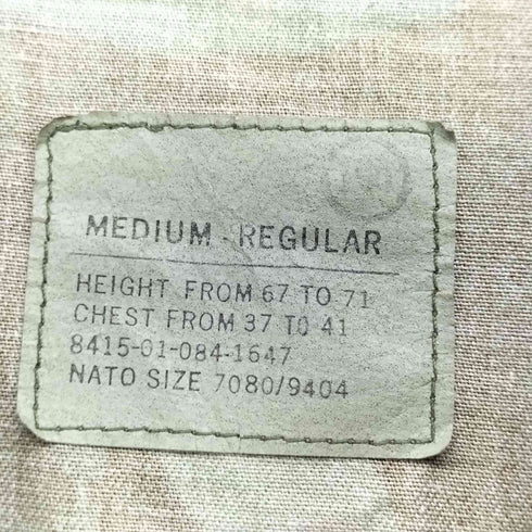 ユーエスアーミー U.S. ARMY ウッドランドカモ BDUジャケット メンズ MEDIUM - REGULAR
