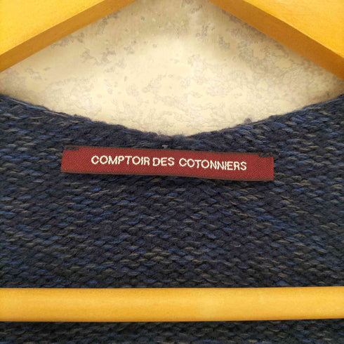 コントワーデコトニエ COMPTOIR DES COTONNIERS ウールボタンレスカーディガン レディース 5/7