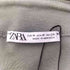 ザラ ZARA GATHERED T-SHIRT L/S ワンショルダー トップス レディース import:M