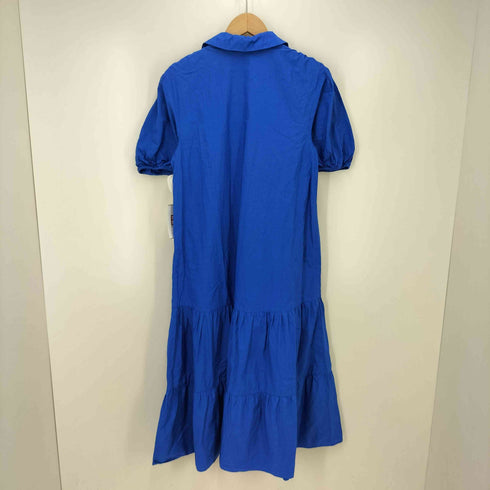 ザラ ZARA スキッパー S/S シャツ ティアード ワンピース レディース import:XS