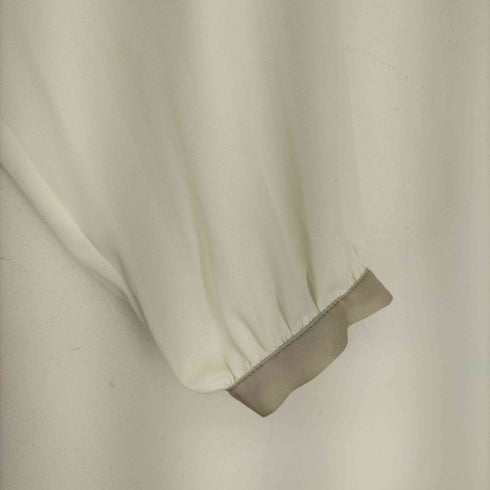 ユナイテッドアローズ UNITED ARROWS バイカラー パイピング ブラウス レディース