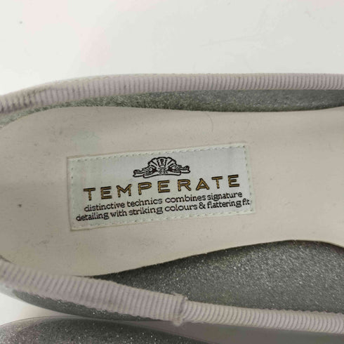 テンパレイト TEMPERATE EMMA GLITTER バレエシューズ レイン パンプス レディース 10