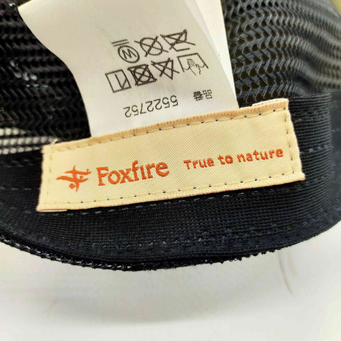 フォックスファイヤー foxfire ロゴ刺繍 SP メッシュ キャップ フィッシング メンズ