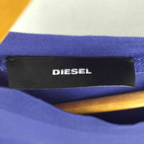 ディーゼル DIESEL スナップボタン バックオープン 半袖 チュニックワンピース レディース ONE SIZE