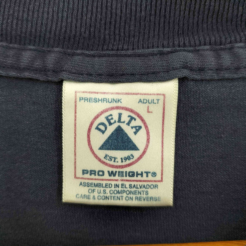 デルタ DELTA S/S フロントロゴTシャツ メンズ import:L