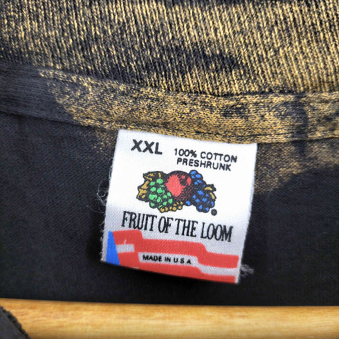 フルーツオブザルーム FRUIT OF THE LOOM 80S USA製 S/S タイダイ柄Tシャツ メンズ import:XXL