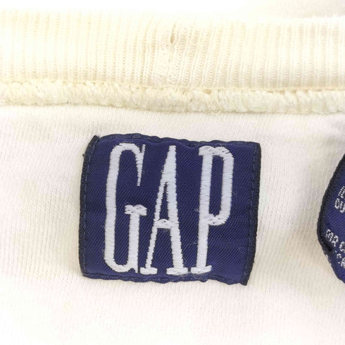 ギャップ Gap 90S OLD 紺タグ Vガゼット 無地 スウェット メンズ JPN:XL