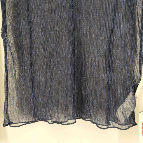 ハレ HARE L/S ラメ加工プリーツトップス レディース FREE