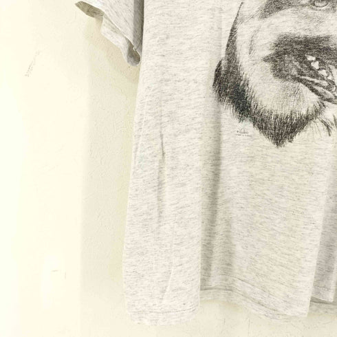 オニータ ONEITA 90S S/S ウルフプリントTシャツ メンズ