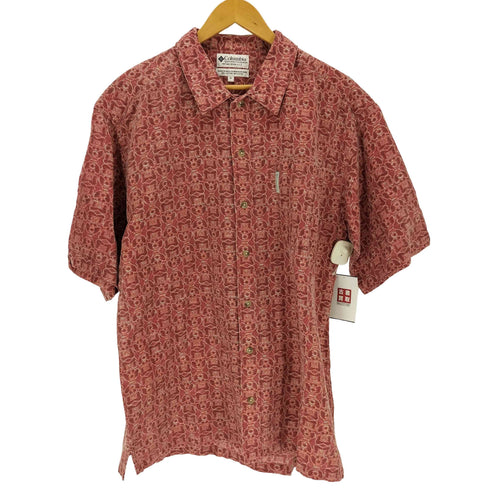 コロンビア Columbia 00s 総柄 S/S コットンシャツ メンズ JPN:M